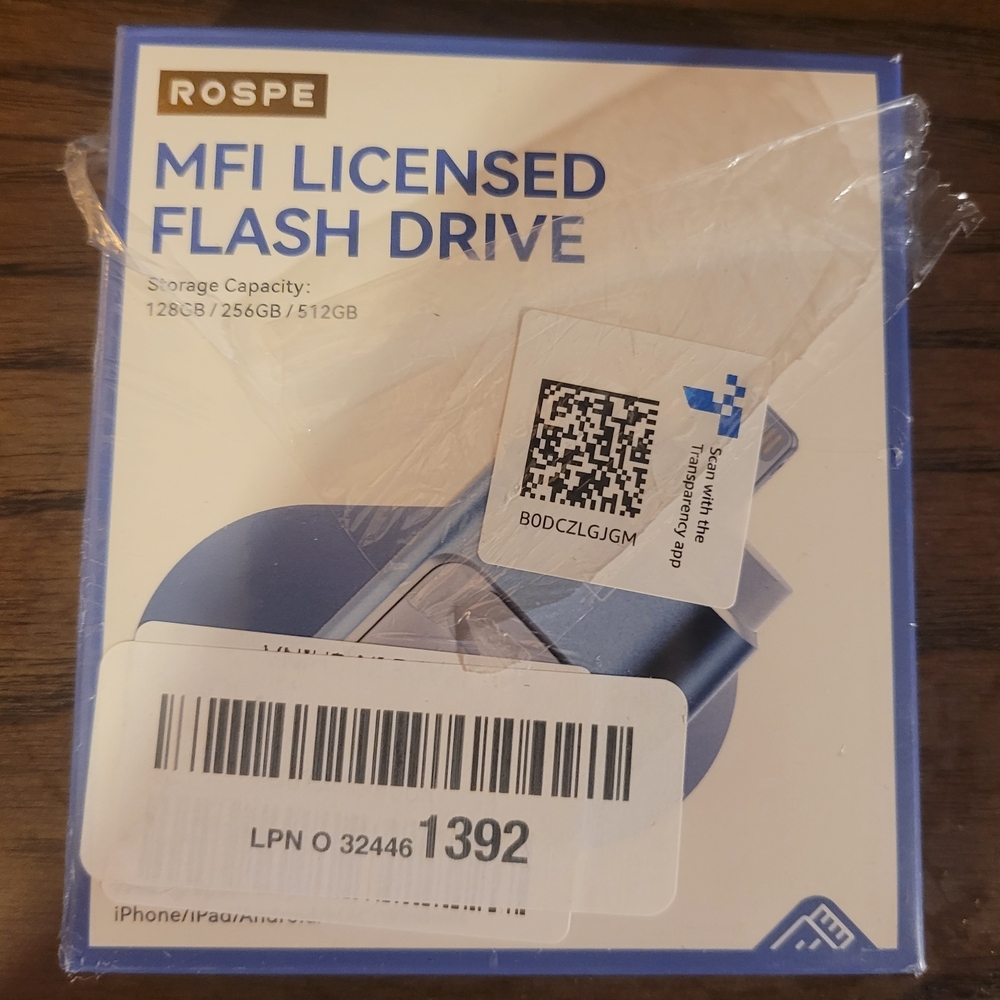 ROSPÉ MFI Licensed Flash Drive